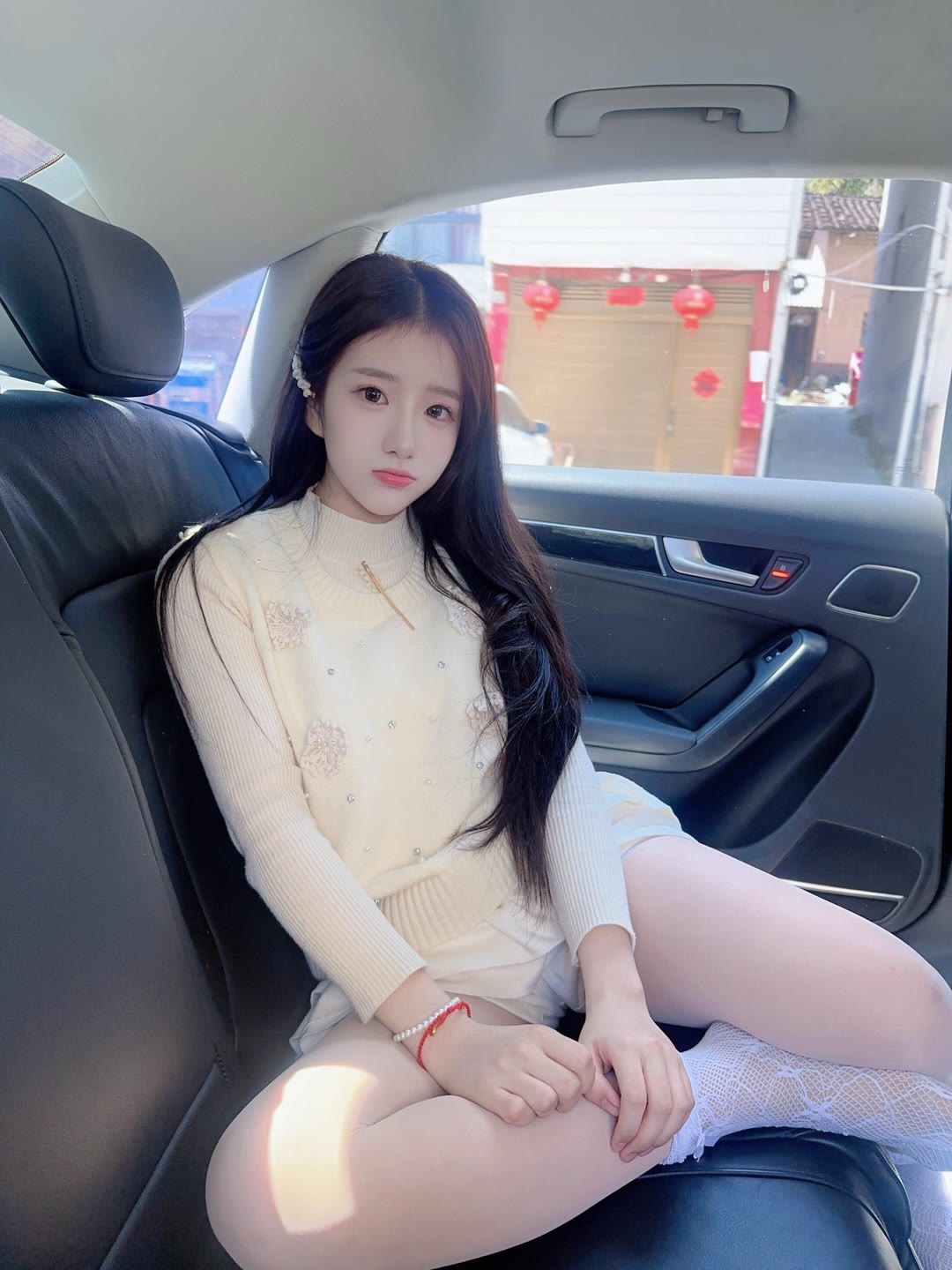 春天和jk真的绝配气质美女-美女图片-第1张